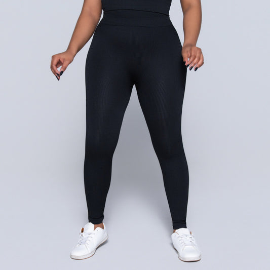 Black Active Wear Gym Pants