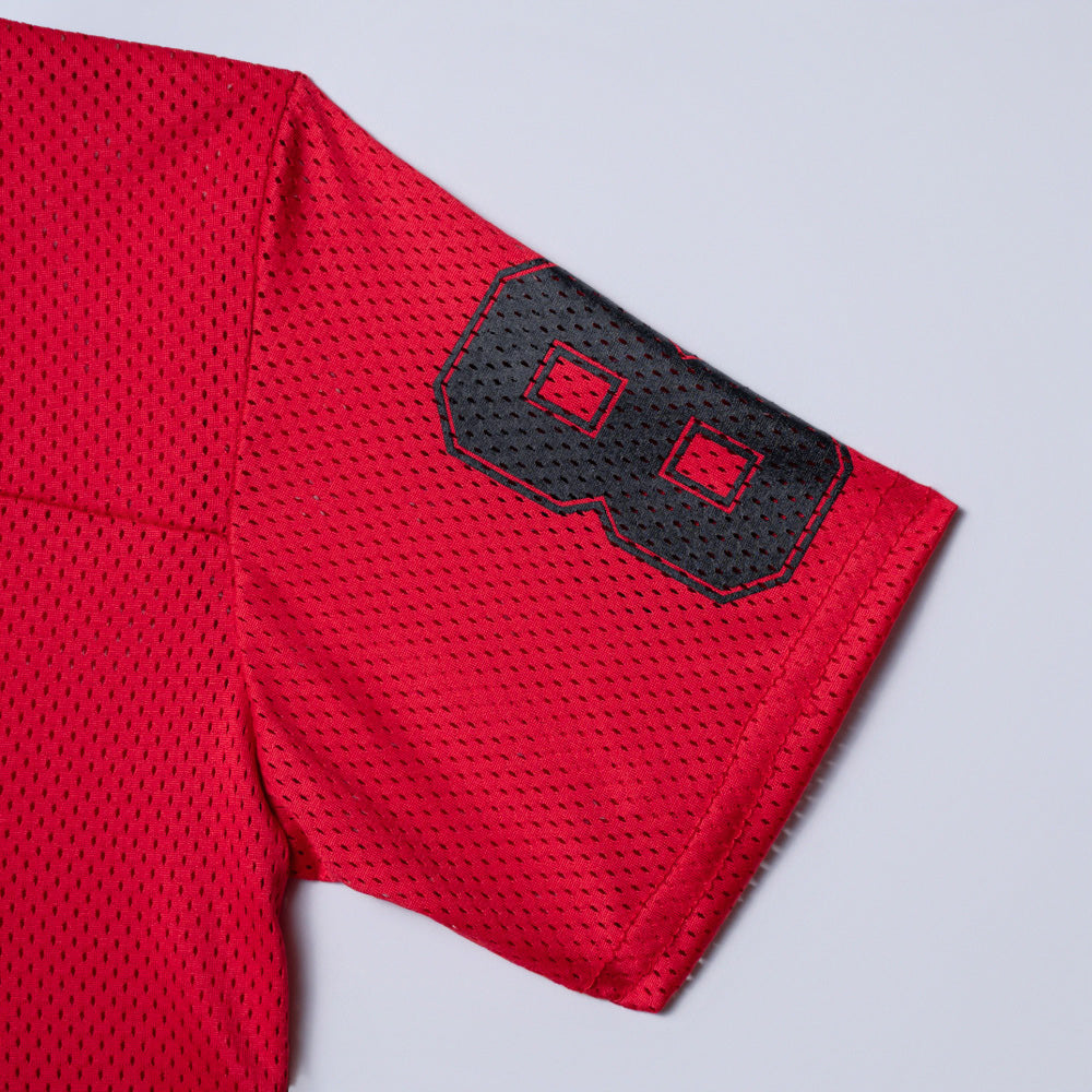 Boys Red Basketball Tee
