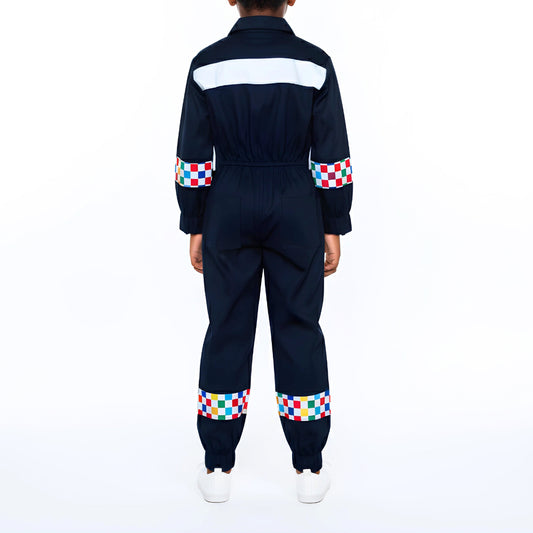 Boys Navy Work Suit