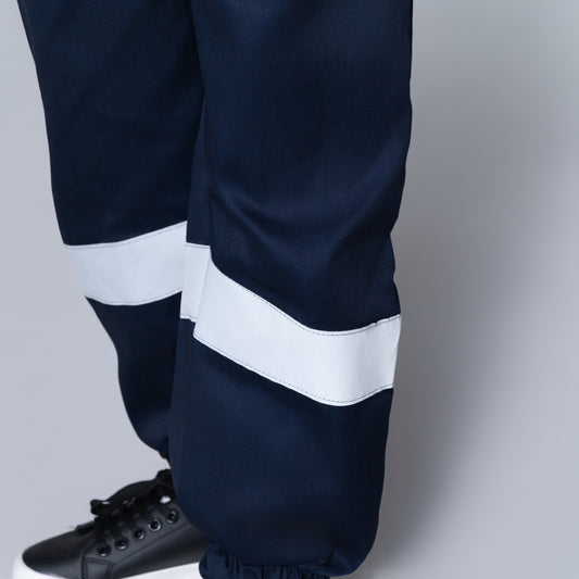 Boys Navy Worksuit
