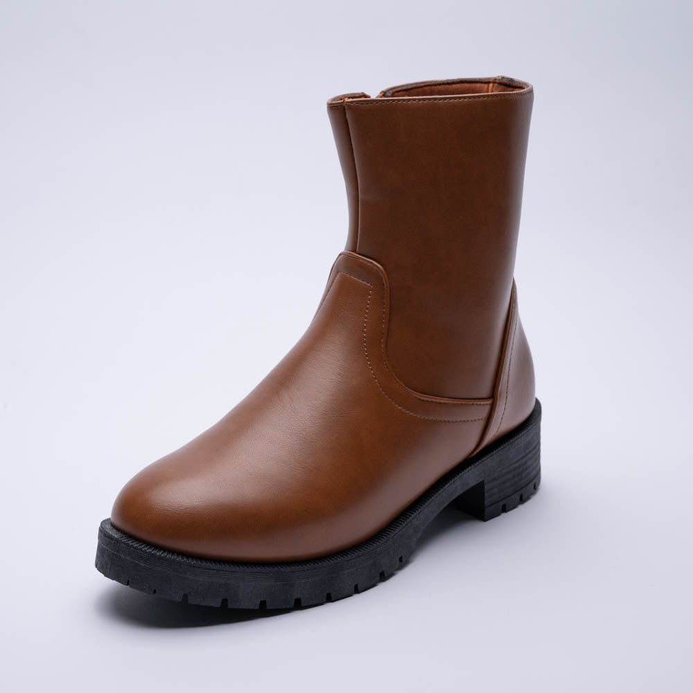 Camel Ankle Boots