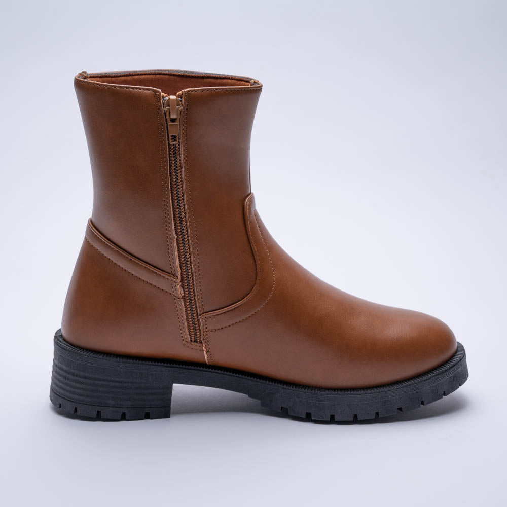 Camel Ankle Boots