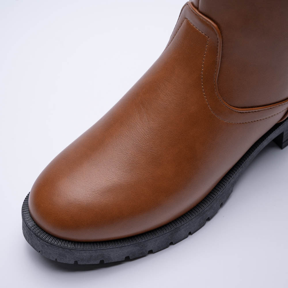 Camel Ankle Boots