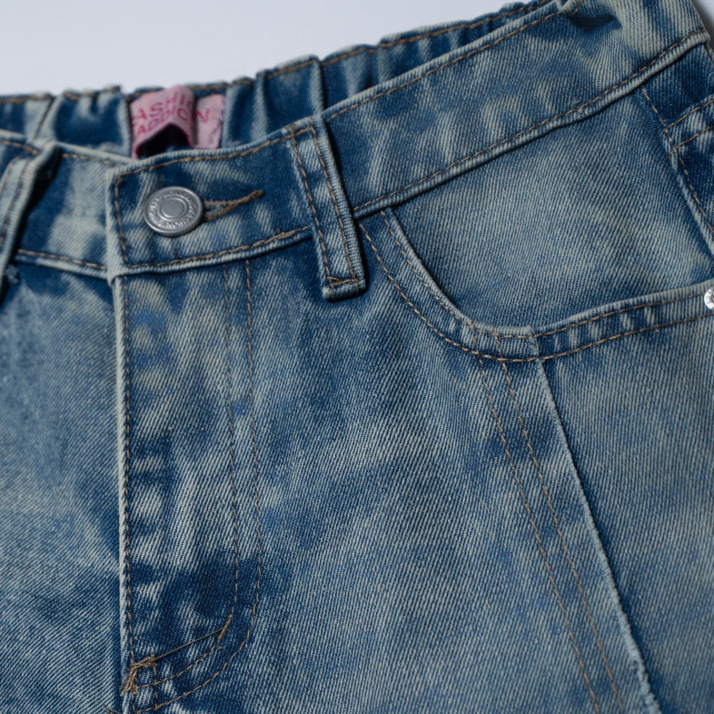 Girls Star Edit Cargo Jeans