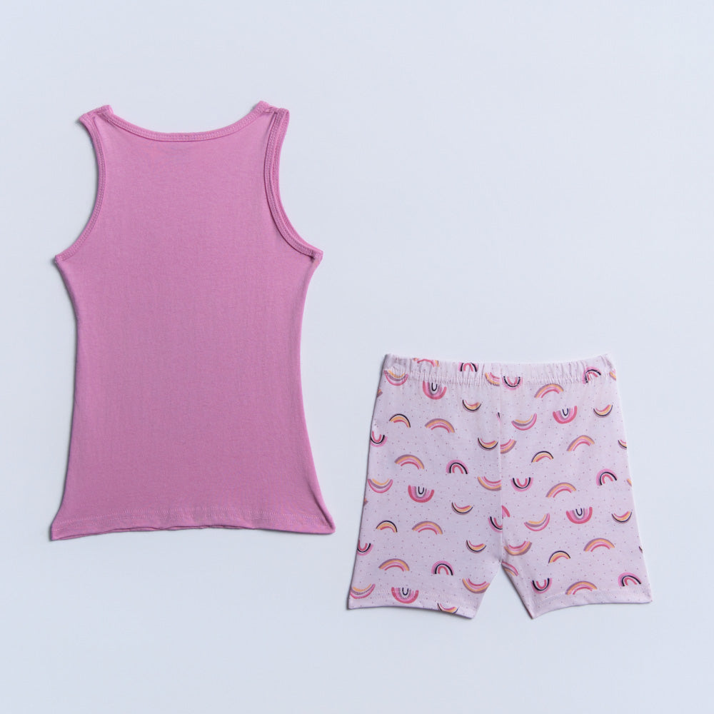 Girls Shorty Pyjamas Set