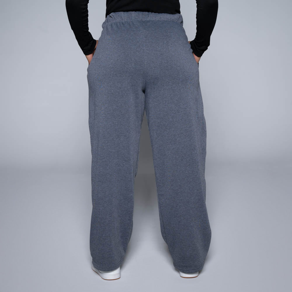 Plus Size Charcoal Pants