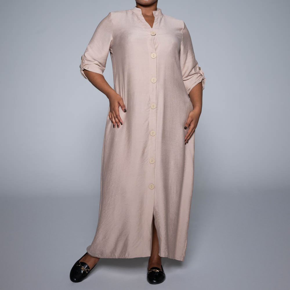 Stone Button Down Front Tunic