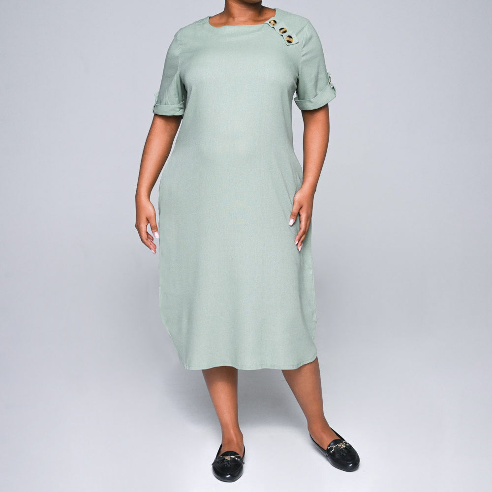 Plus Size Short Sleeve Tunic