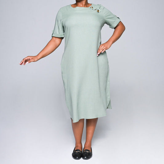 Plus Size Short Sleeve Tunic