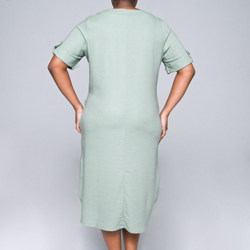 Plus Size Short Sleeve Tunic