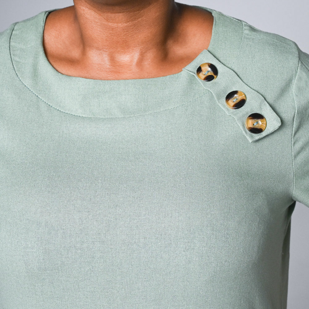 Plus Size Short Sleeve Tunic