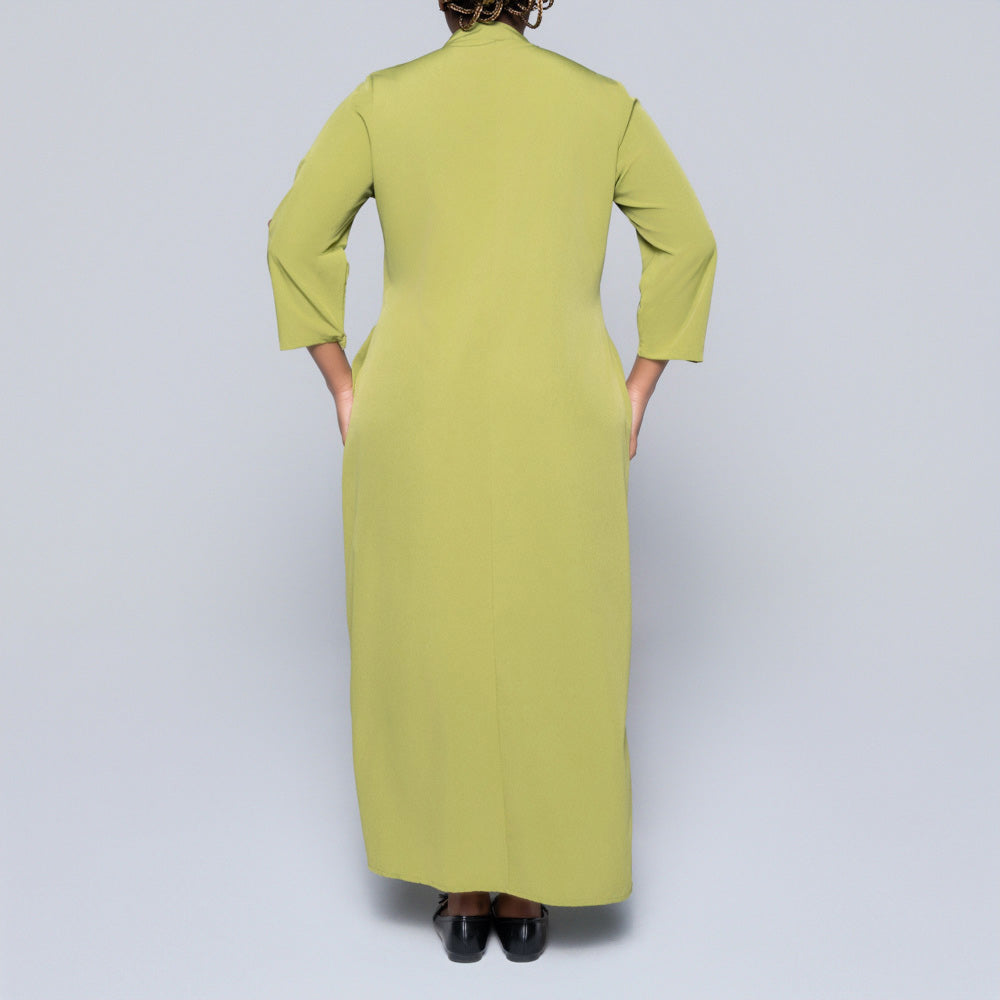 Plus Size Chartreuse Tunic