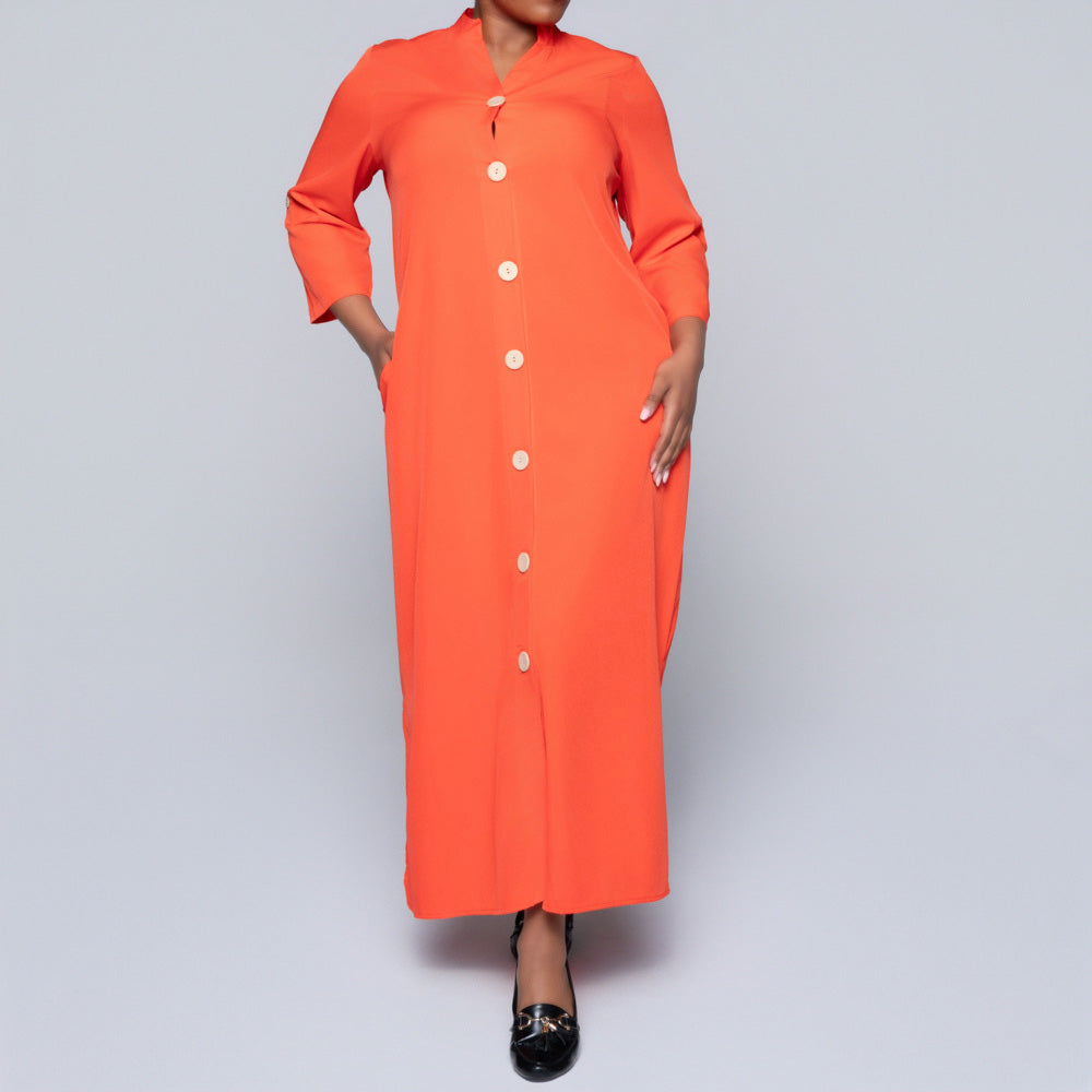 Plus Size Terracotta Tunic