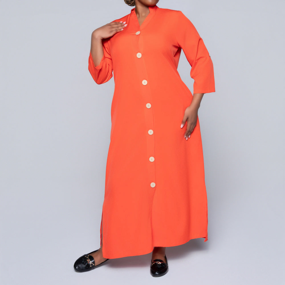 Plus Size Terracotta Tunic