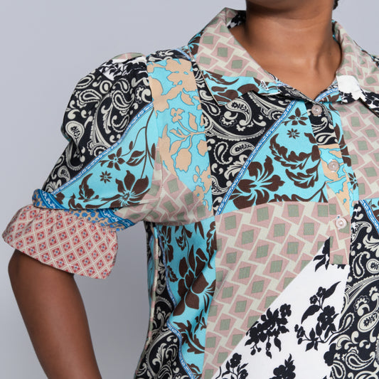 Plus Size Printed Tunic