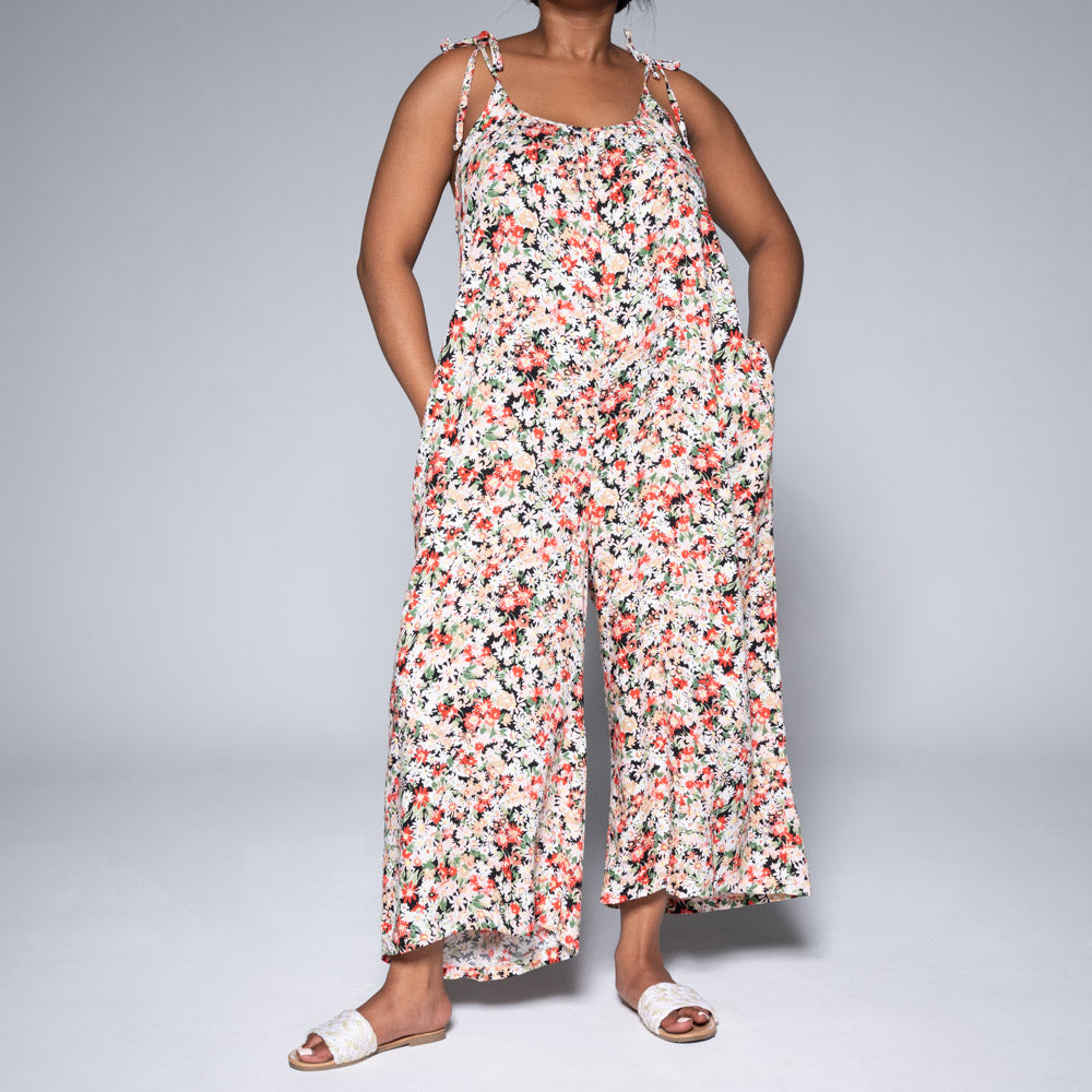 Strappy Viscose Printed Jumpsuit1