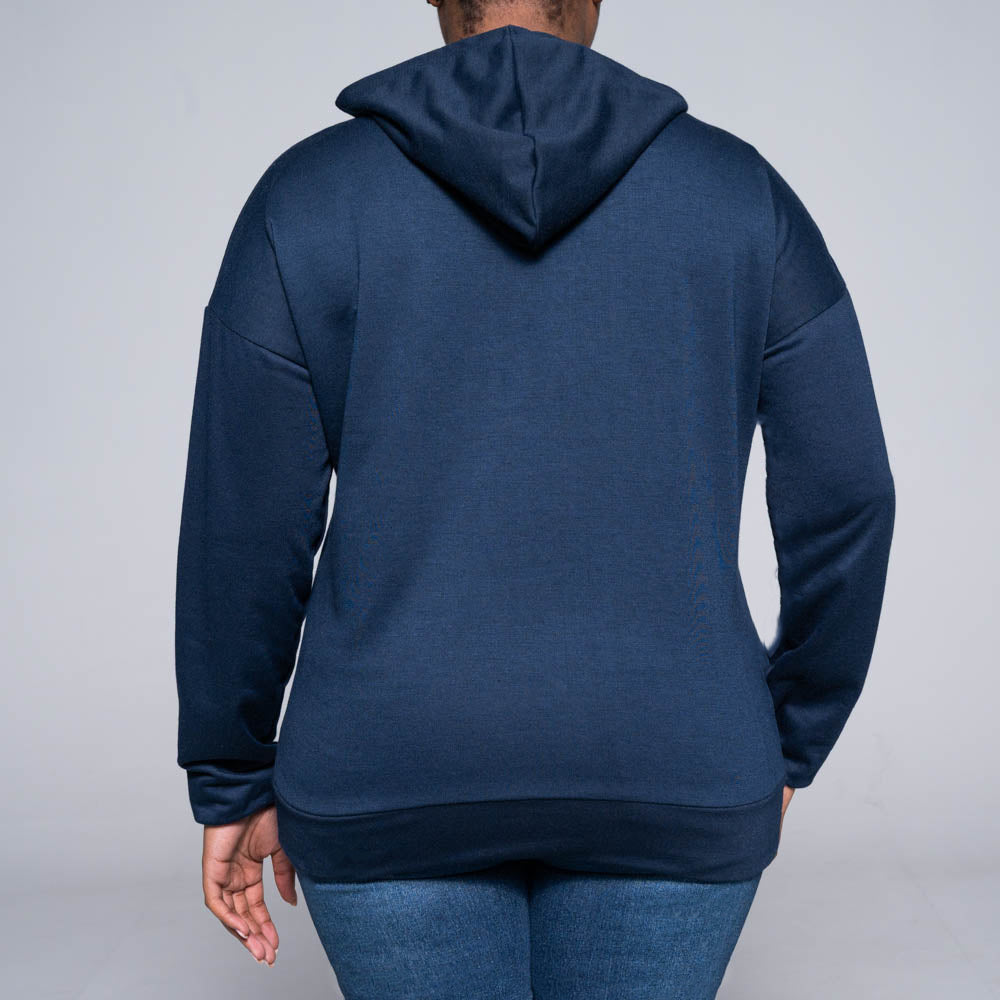 Printed Hooded Top