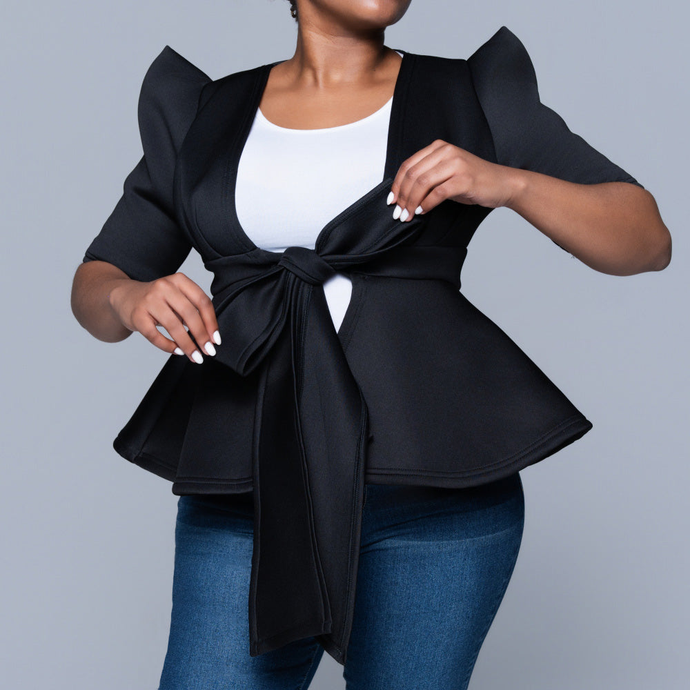 Black Scuba Jacket