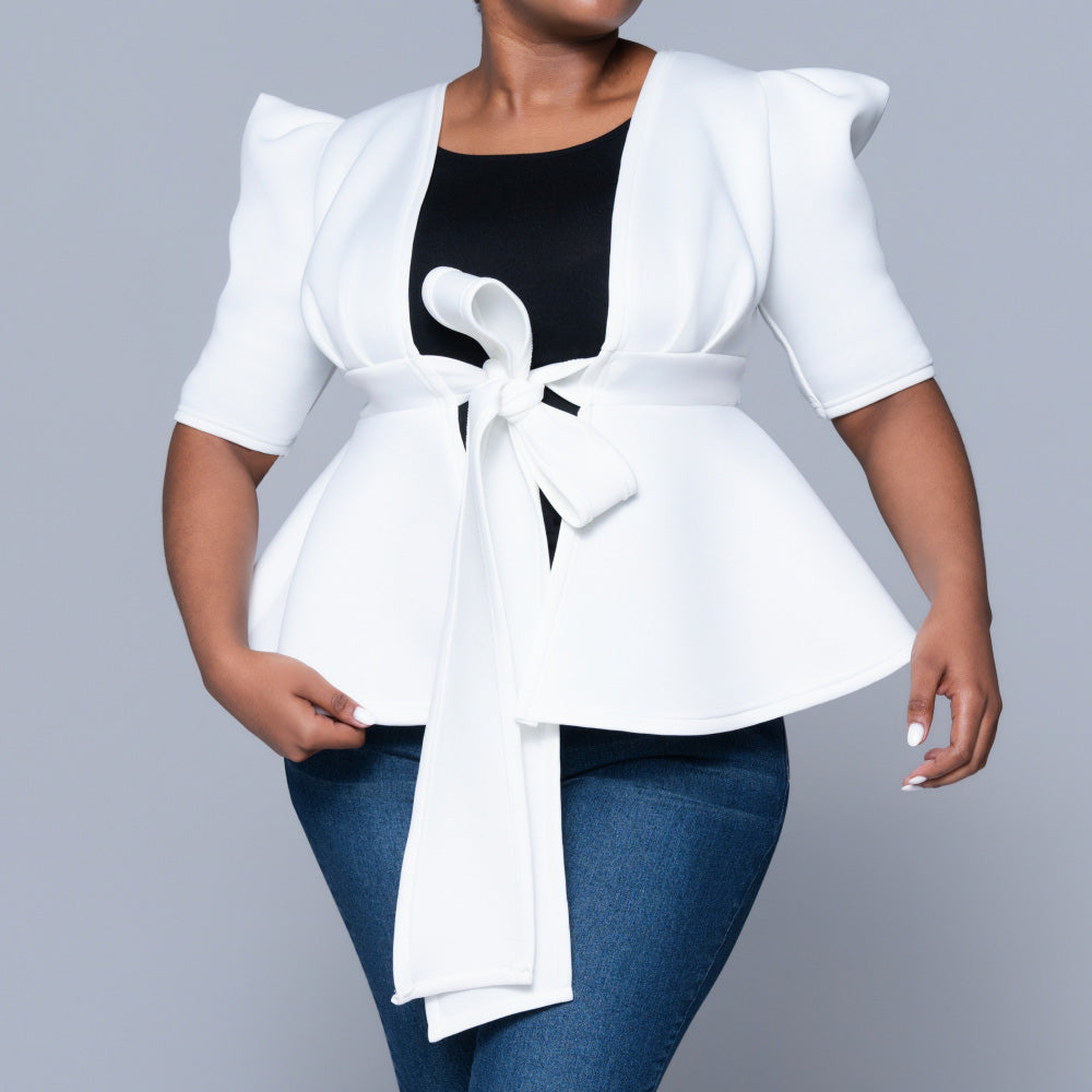 Ivory Scuba Jacket