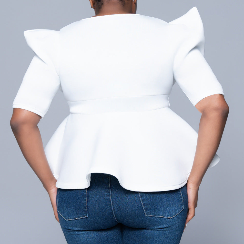 Ivory Scuba Jacket