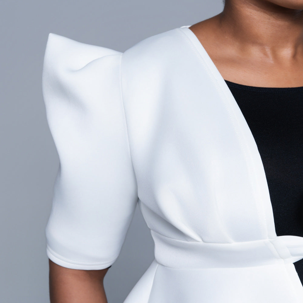Ivory Scuba Jacket