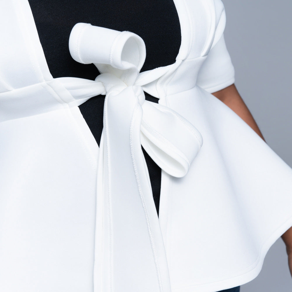 Ivory Scuba Jacket