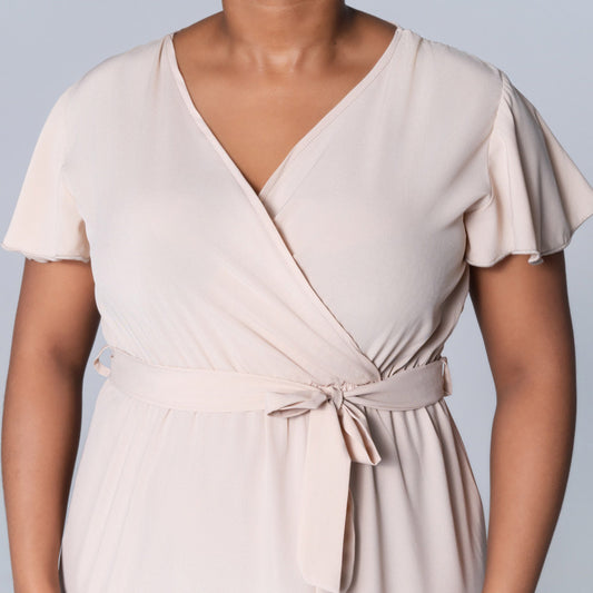 Stone Cross Cross Over Dress