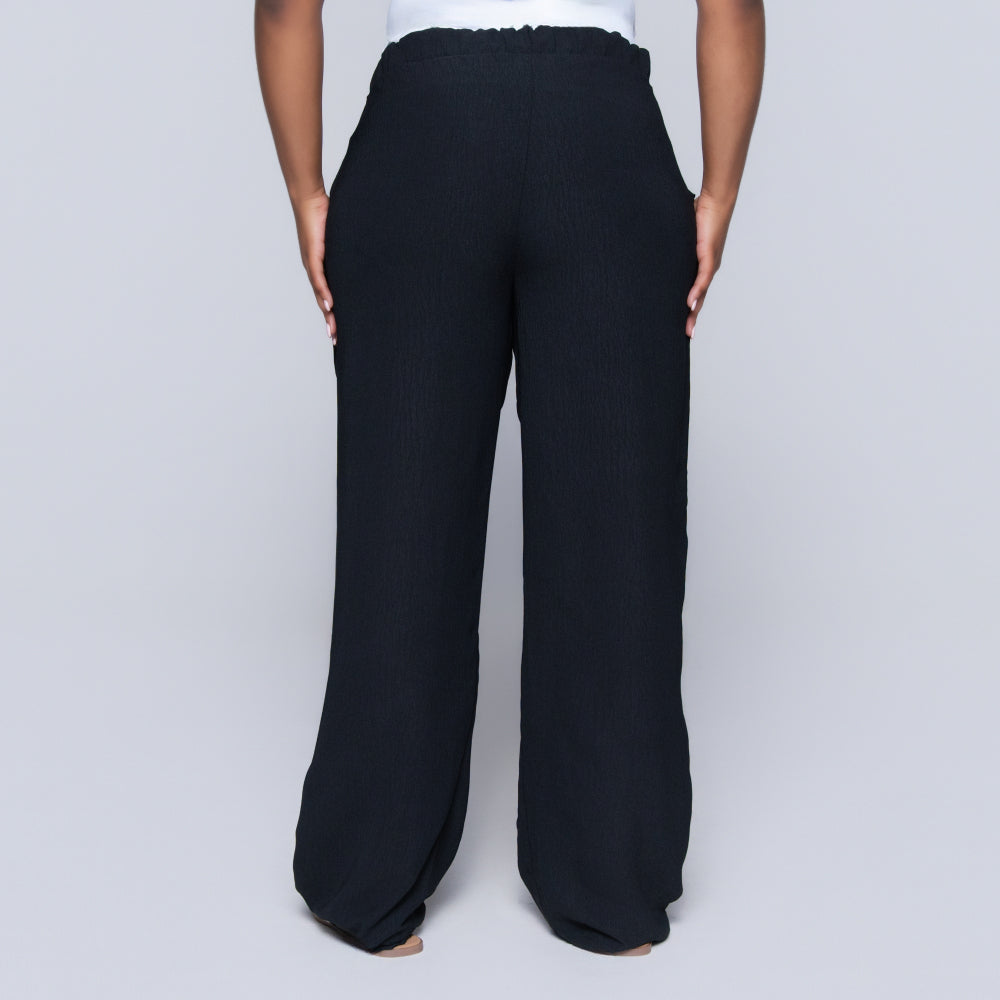 Black Airflow Pants