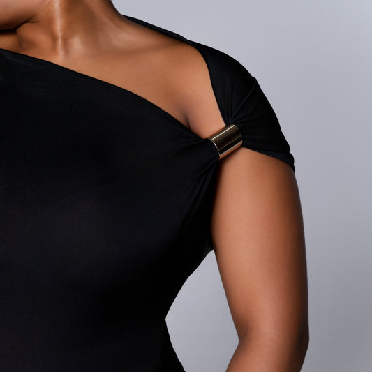 Black Off - Shoulder Top