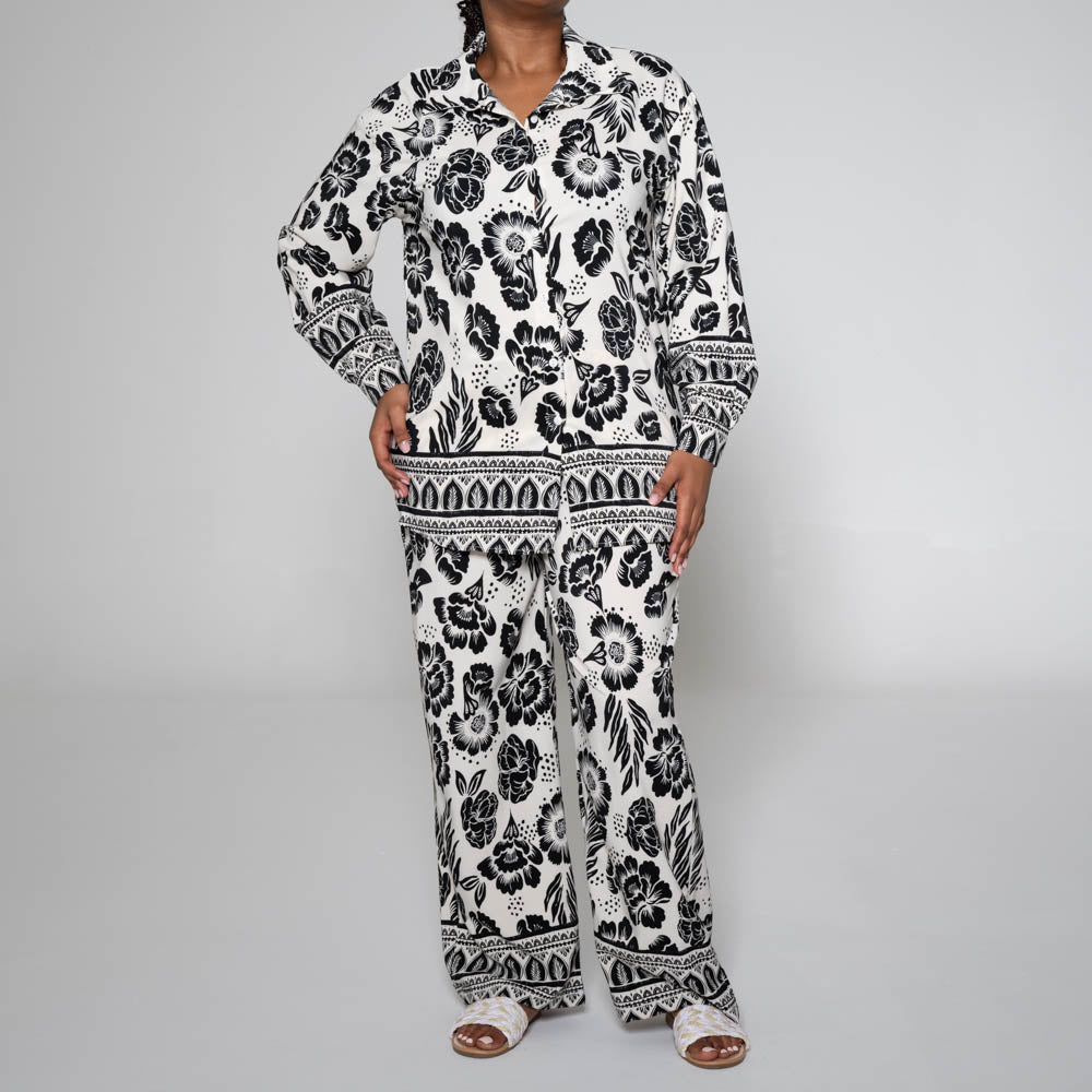 Printed Pants