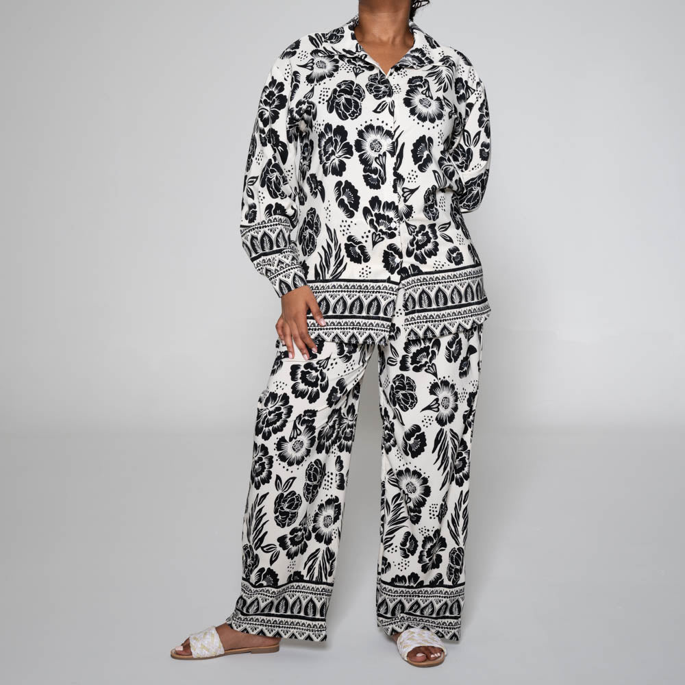 Printed Pants