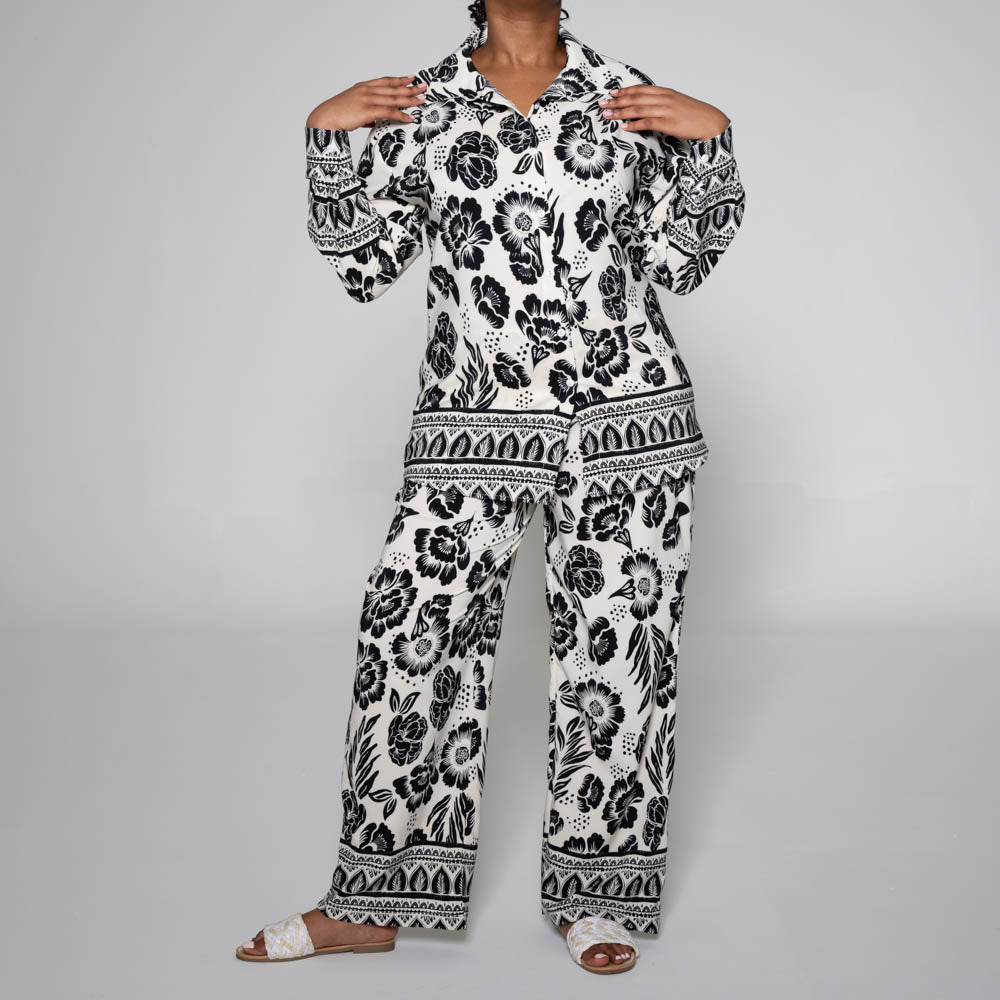 Printed Pants