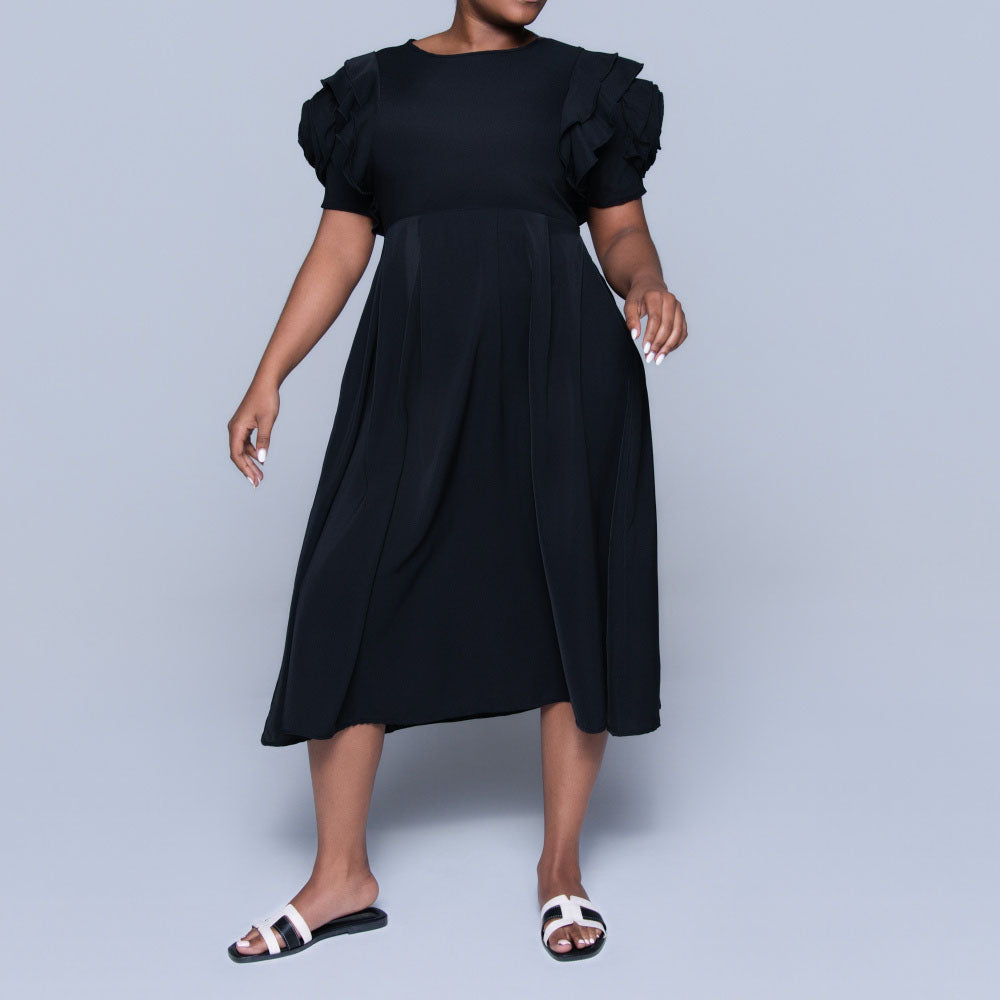 Black Panel Dress