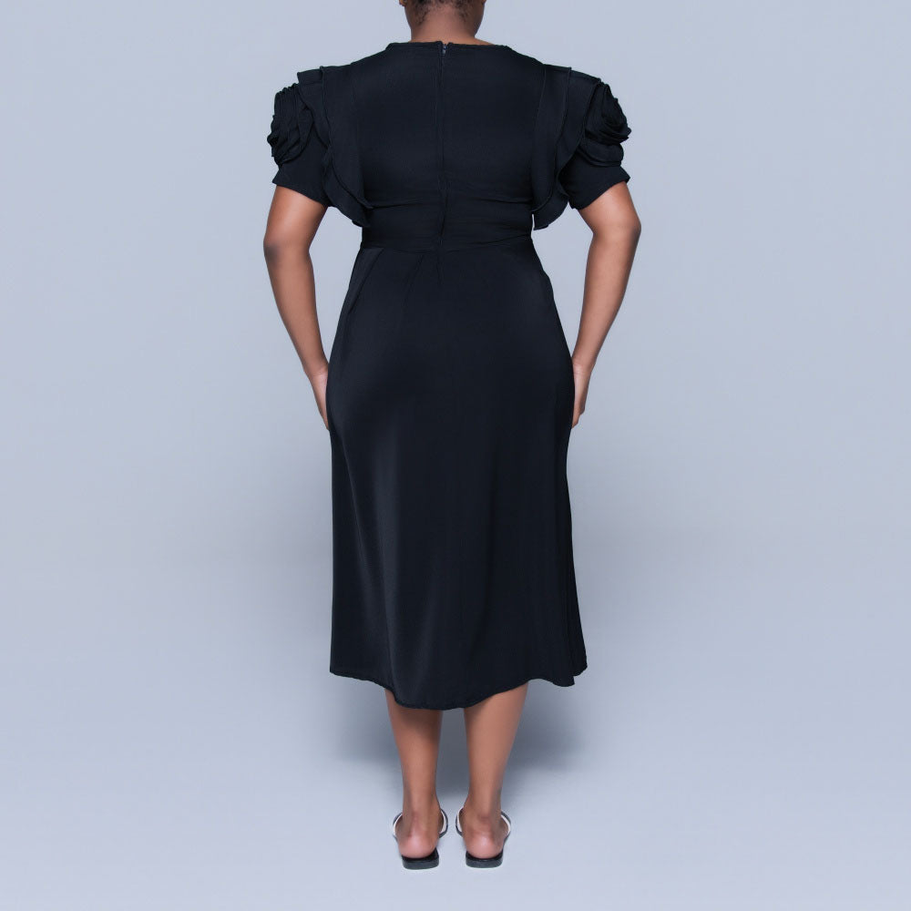Black Panel Dress