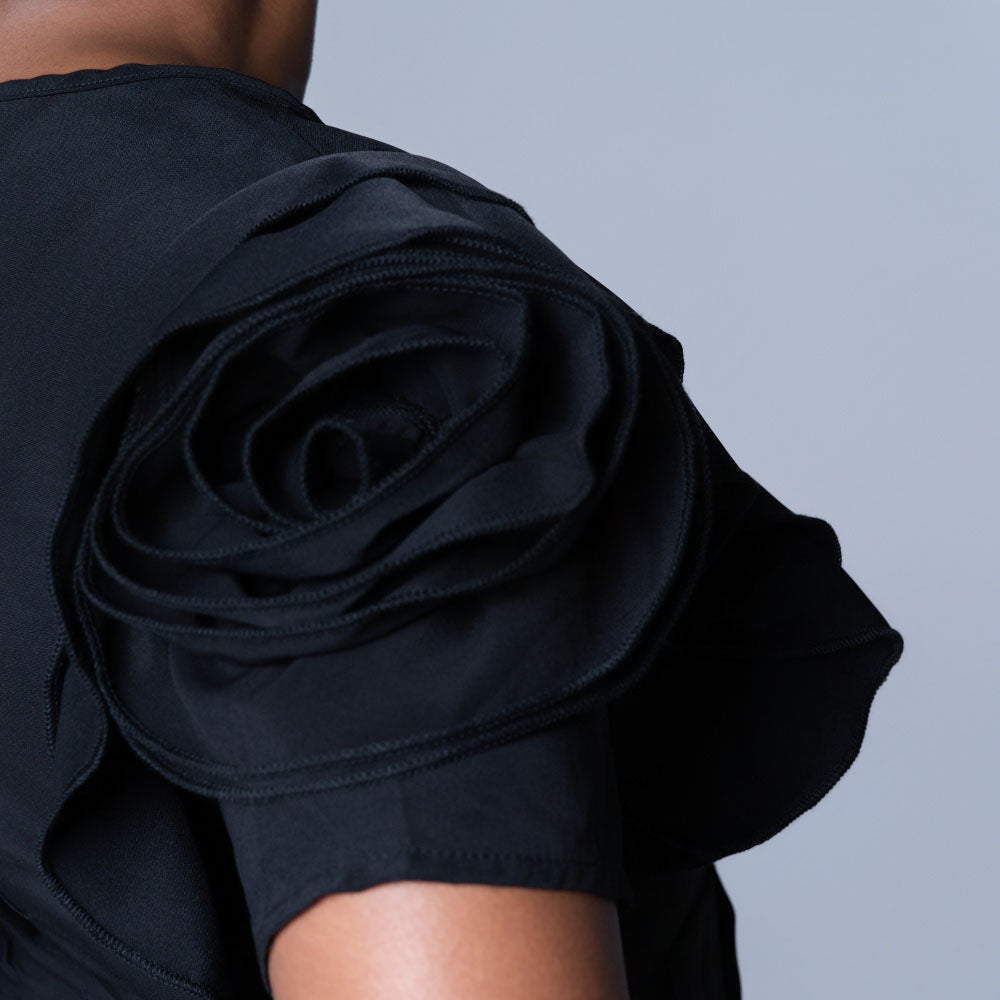 Black Panel Dress