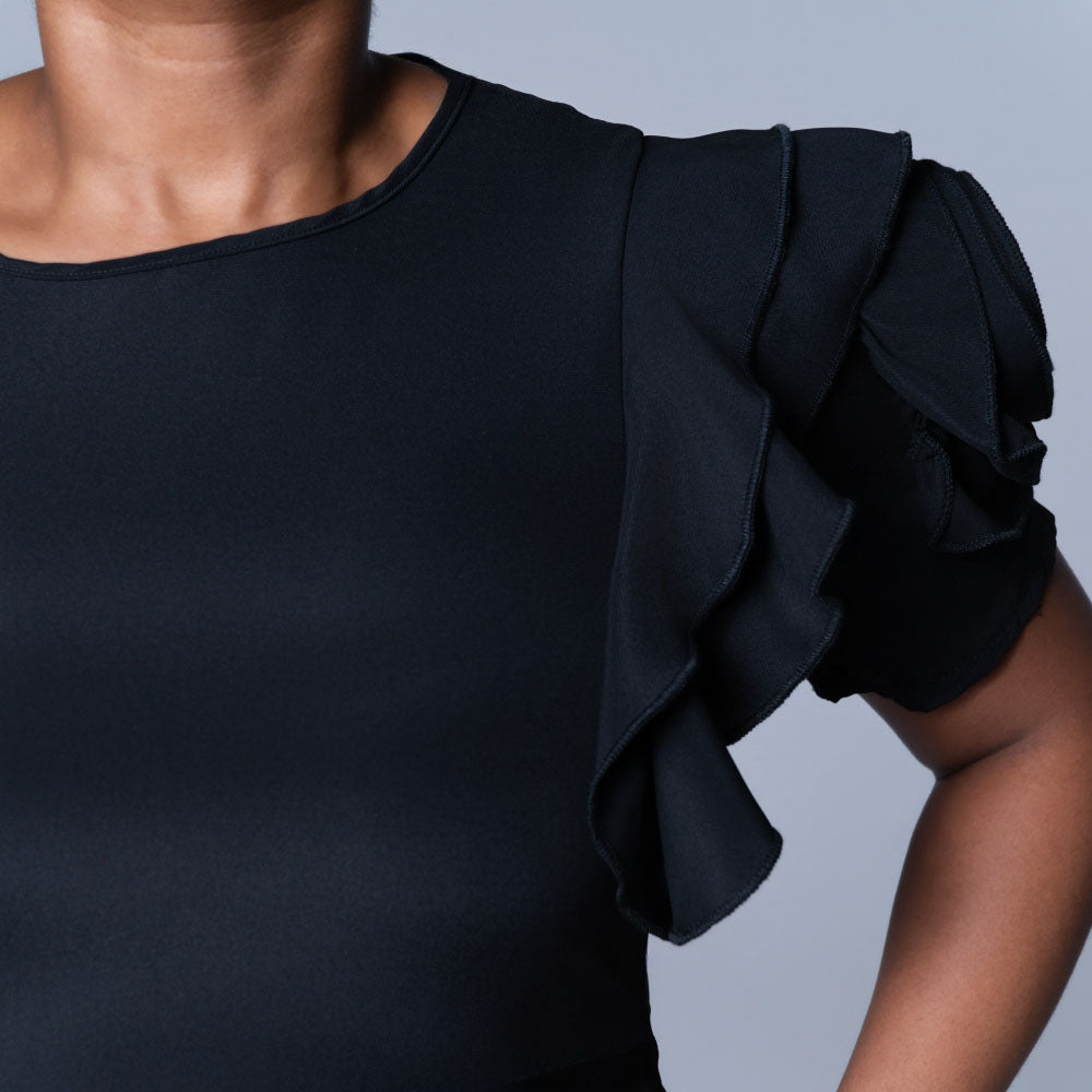 Black Panel Dress