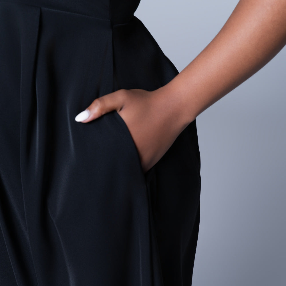 Black Panel Dress