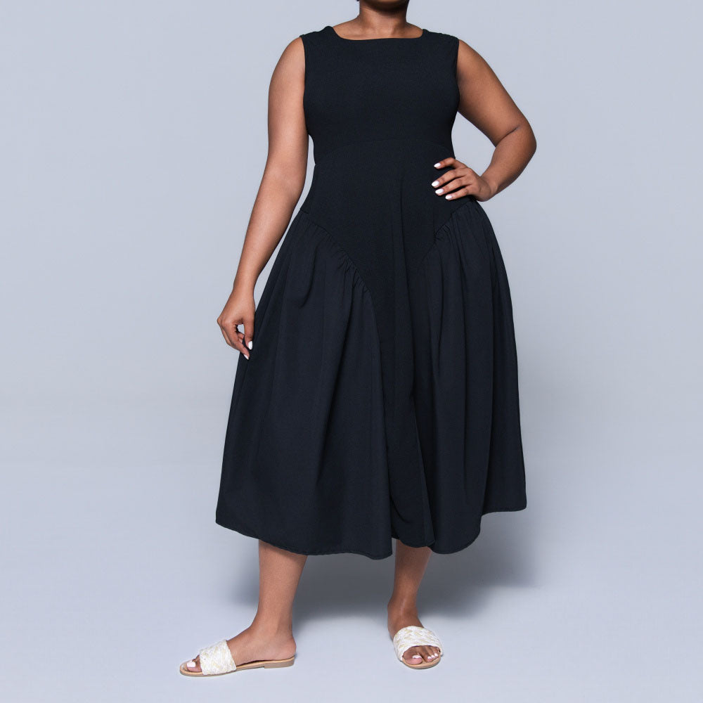 Black Sleeveless Dress