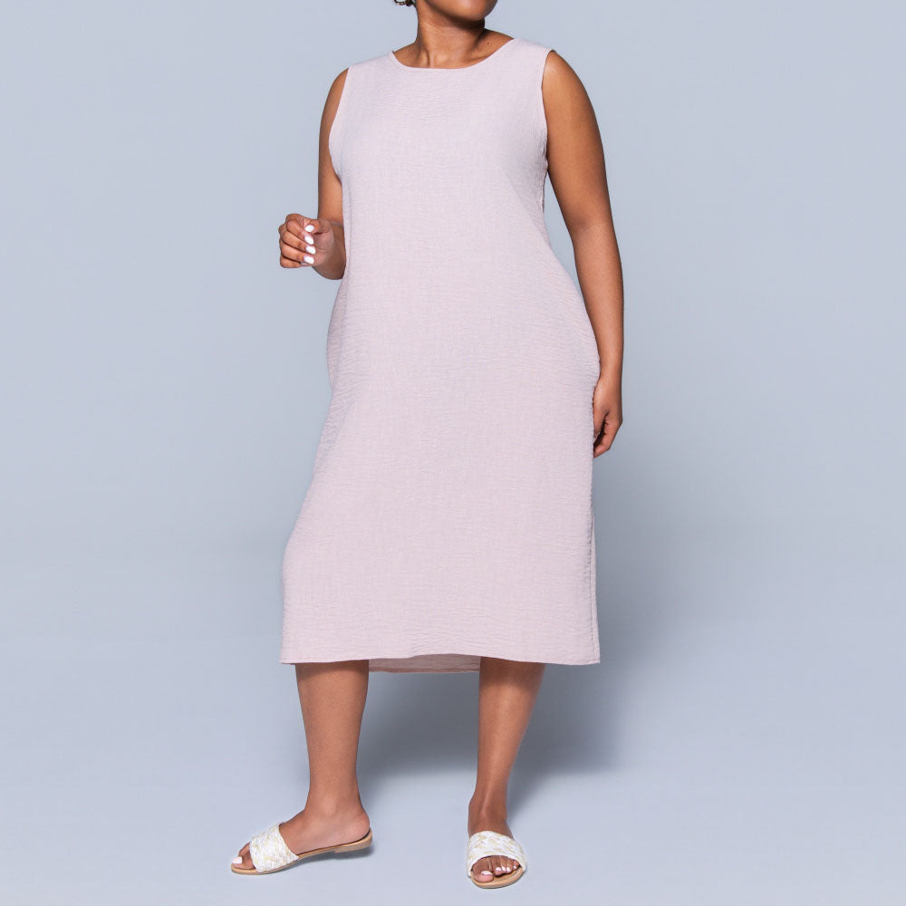 Sleeveless Stone Mulberry Dress