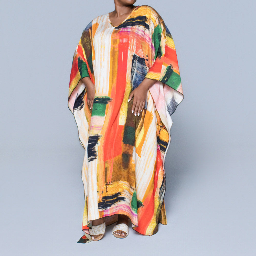 Printed Kaftan