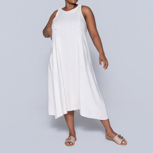 Sleeveless Linen Tunic