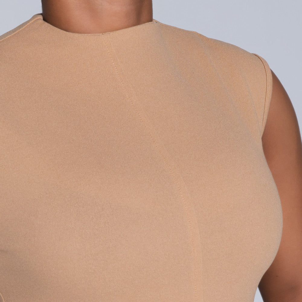 Ladies Side Pleat Dress