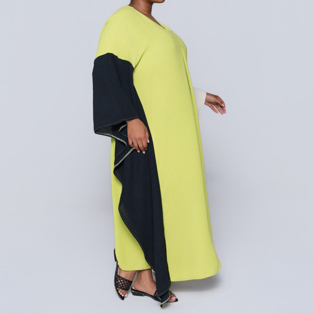 Airflow Colour Block Kaftan
