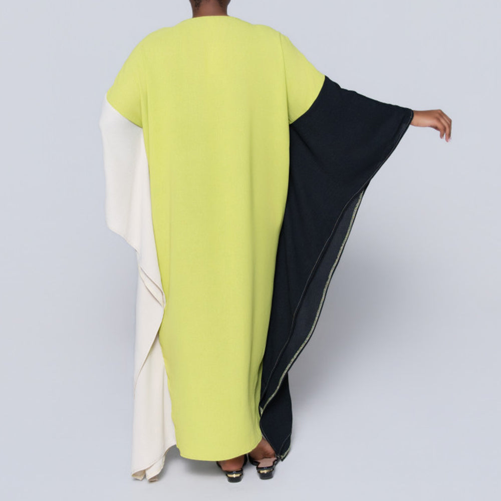 Airflow Colour Block Kaftan