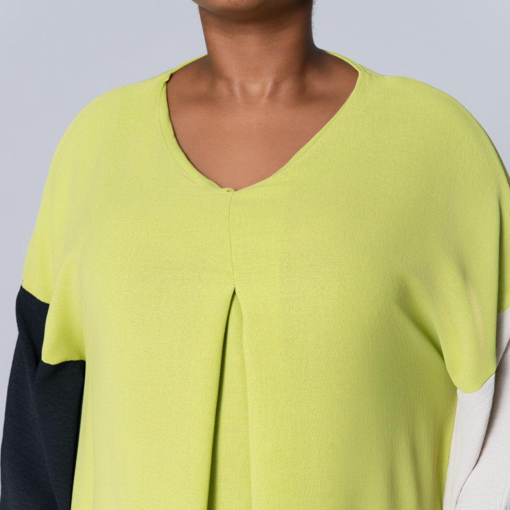 Airflow Colour Block Kaftan