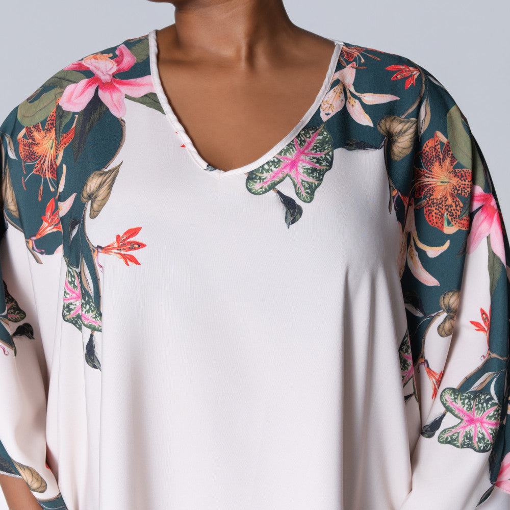 Ladies Printed Kaftan
