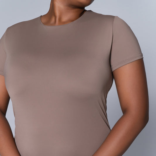 Mocca Short Sleeve Dress