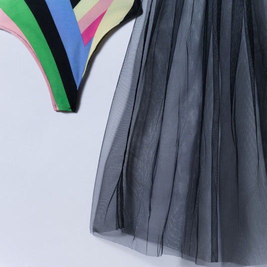 Girls Mesh Swimwear Set