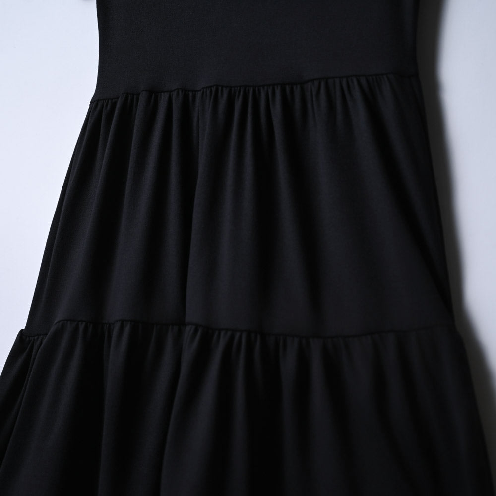Girls Black Trapeze Dress