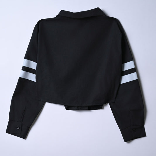 Girls Printed Poplin Shirt